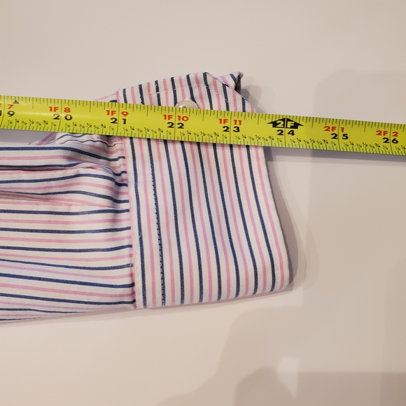 Crown & Ivy Men's Striped Button-Down Shirt - Picture 8 of 13